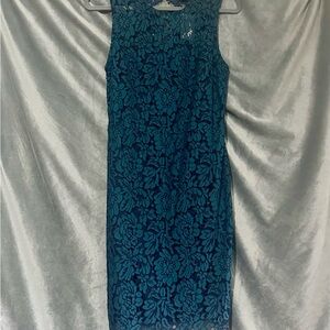 NWT Banana Republic Blue/Green Sheath